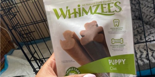 Whimzees Natural Dental Dog Treats Only $4.52 Shipped on Amazon (Regularly $9)