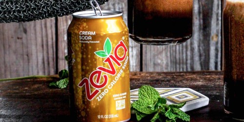 Zevia Cream Soda 24-Pack Just $11 Shipped on Amazon | Zero Calories & Sugar-Free
