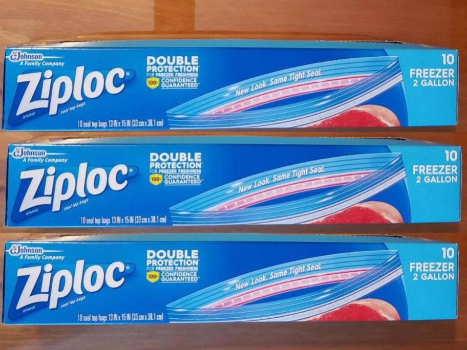 Ziploc 2-gallon Freezer bags