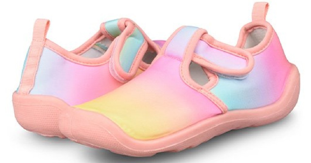 pink girls water shoes