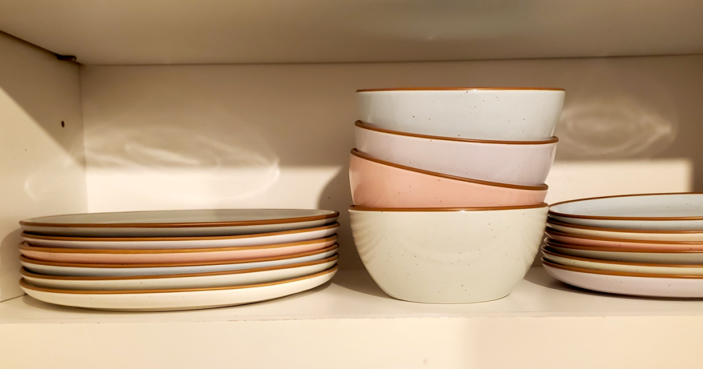 Anthropologie bowls and plate dupes from Amazon
