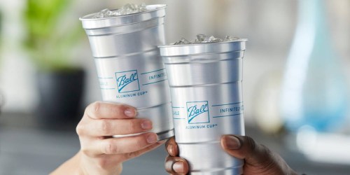 Upgrade Your Red Plastic Cup to These Infinitely Recyclable Ball Aluminum Cups