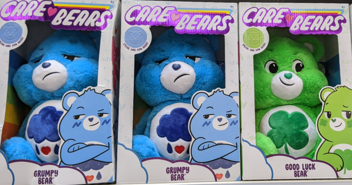 Care Bears CUBS Plush Grumpy Bear Grognours New with tag 