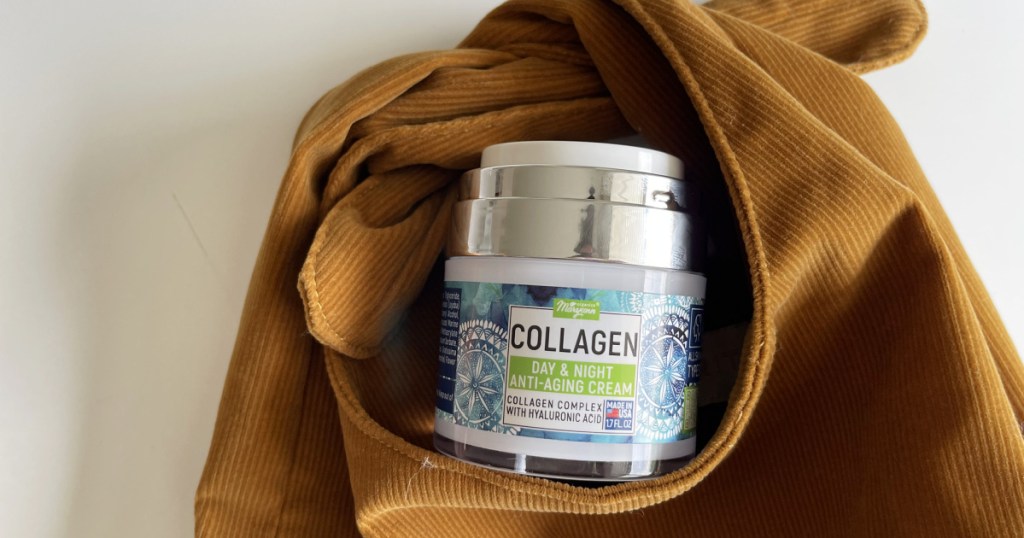 collagen cream in bag