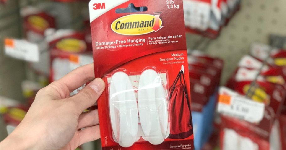 *HOT* Command Wall Hooks Variety Pack Just $2 on Walmart.com (Reg. $9)