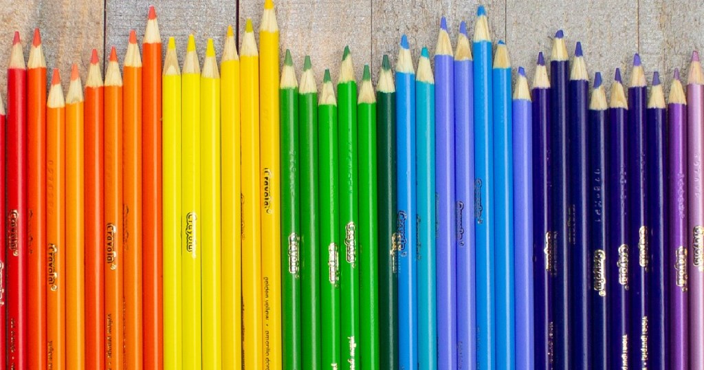 crayola colored pencils