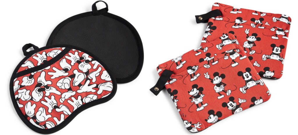 Mickey hands pot holders and Mickey Mouse Pot holders