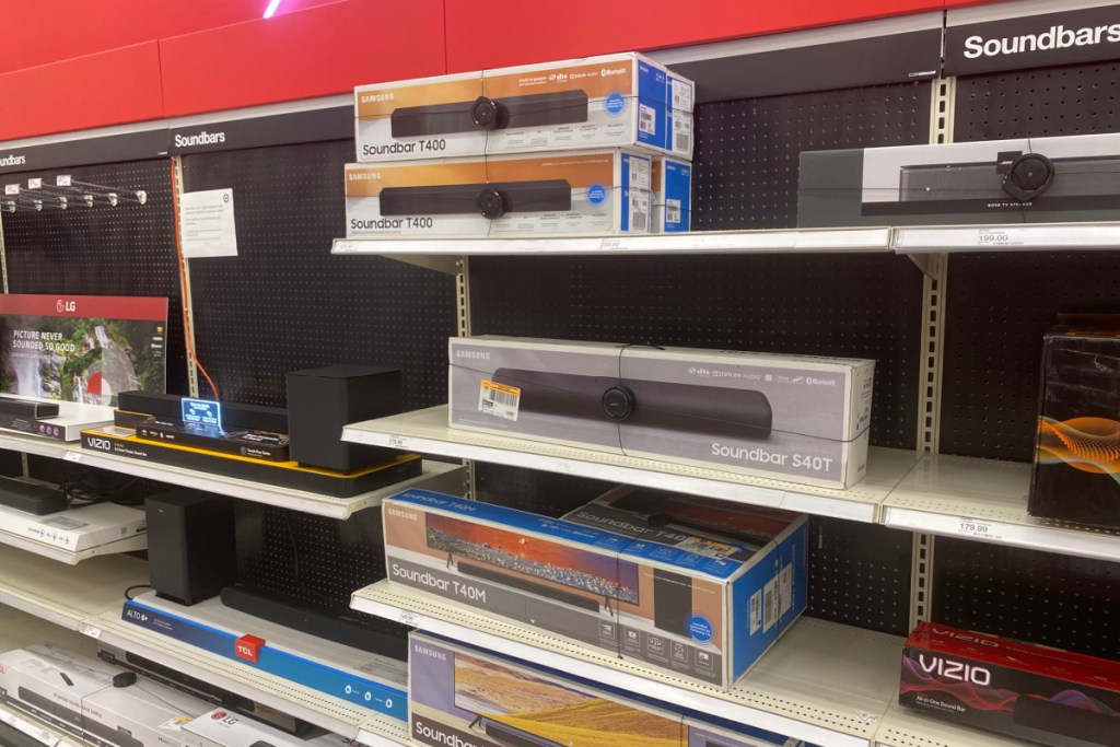 Target electronics section