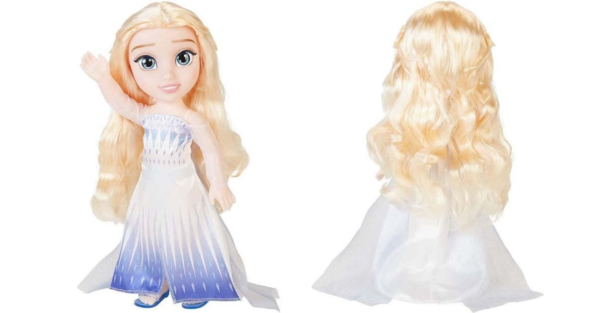 front and back view of Elsa doll