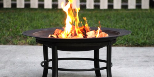 26″ Fire Pit Only $22 on Walmart.com | Includes Spark Guard & Cover