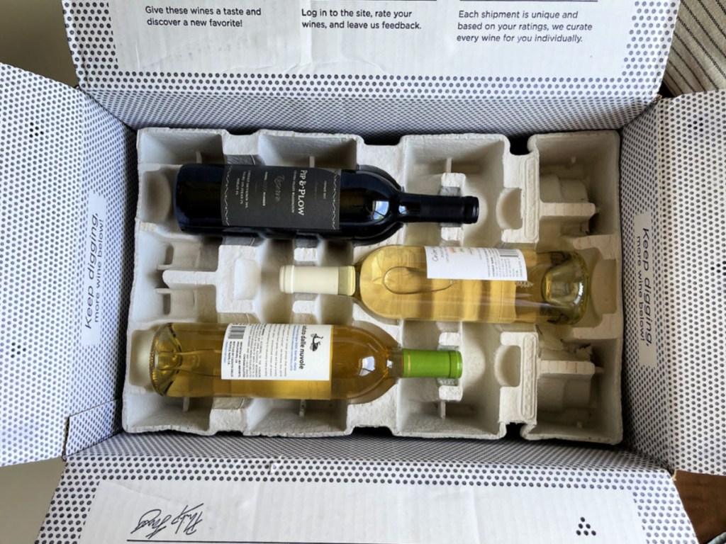 firstleaf wines in packing box
