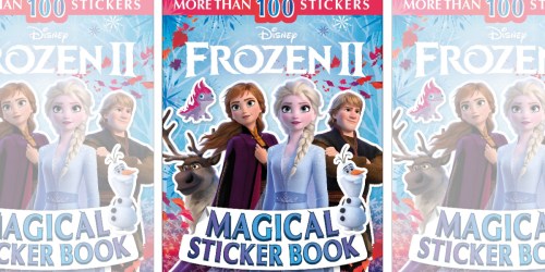 Disney Frozen 2 Sticker Book w/ Over 100 Stickers Just $3.40 on Amazon (Regularly $7)