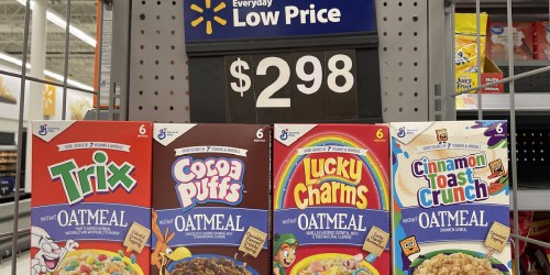General Mills Made Their Cereals Into Oatmeal! | Try Them for Just $2.98 at Walmart
