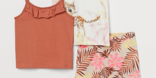 H&M Girls 3-Piece Outfits as Low as $7 for New Rewards Members