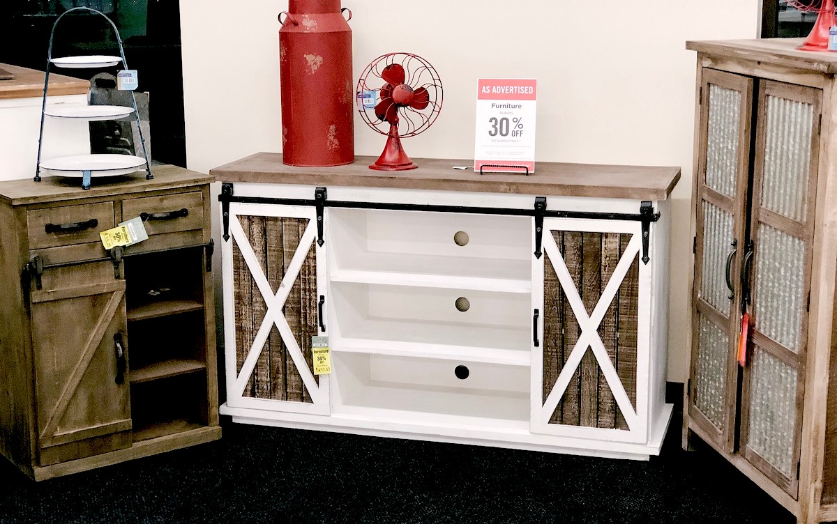 Hobby lobby farmhouse deals furniture