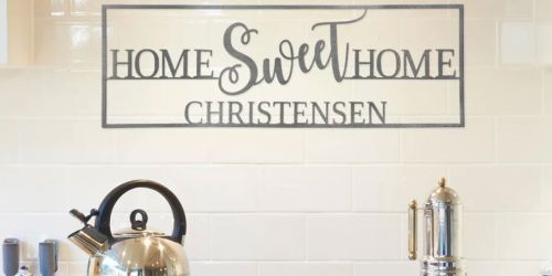 Personalized Home Sweet Home Sign Just $21.99 Shipped on Jane.com (Regularly $70)