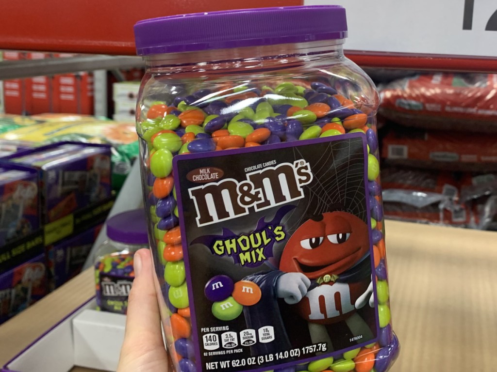 m&m ghoul candy
