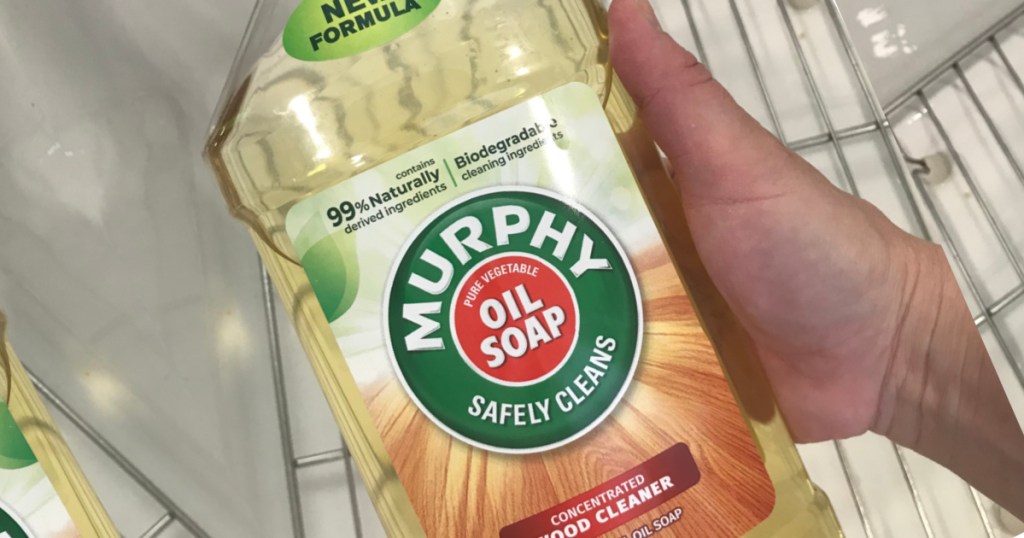 murphy soap in hand