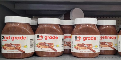 Celebrate the Start of a New School Year with Limited Edition Nutella