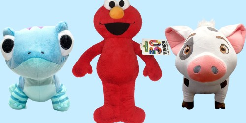 Buy One, Get One FREE Plush Toys on Zulily.com | Frozen 2 & Sesame Street Characters from $5.85 Each