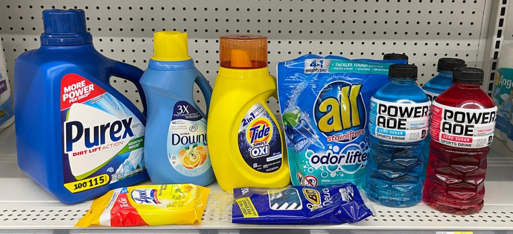 products in cart at dollar general