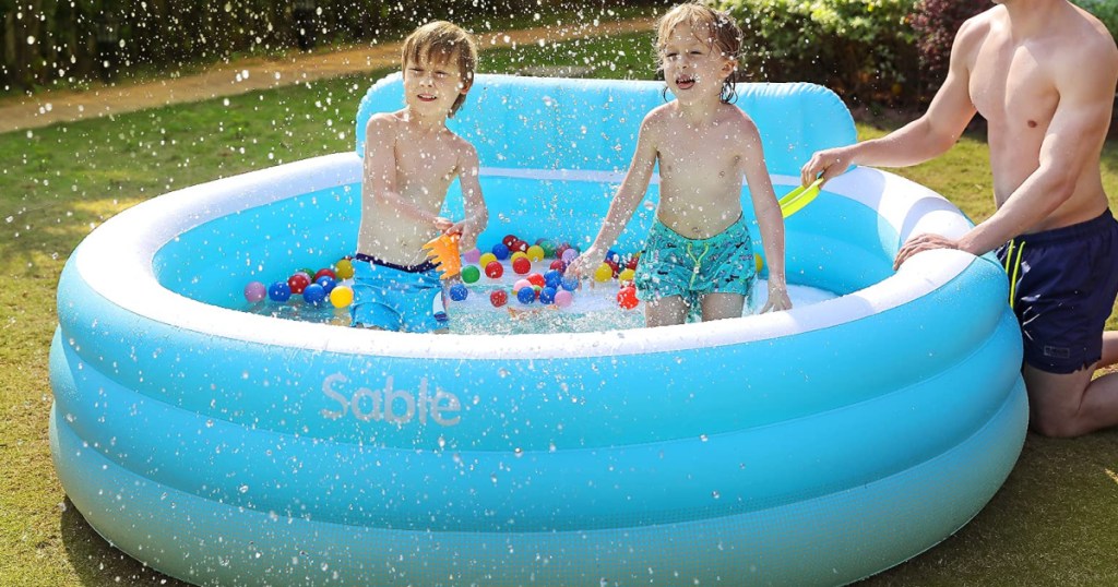 sable inflatable pool