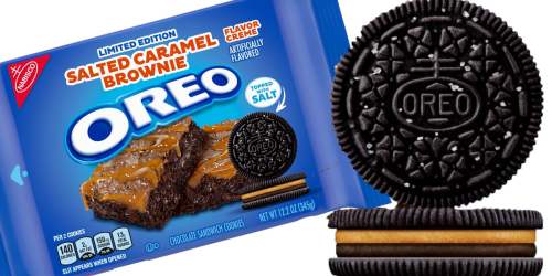 Nabisco Just Released the New Limited Edition Salted Caramel Brownie Oreo