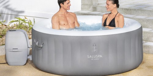 Score $195 Off This Inflatable Hot Tub w/ Jets on Amazon | Ships Free