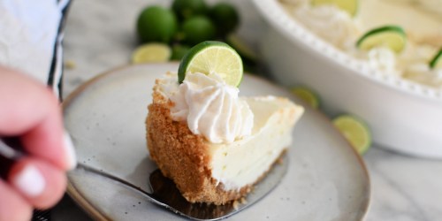 This Homemade Key Lime Pie is Sweet & Tangy!