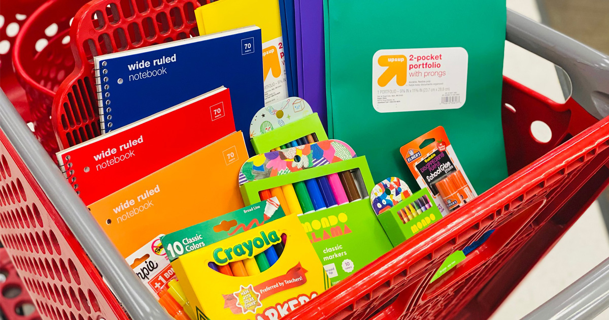 Target offering deals for teachers on back to school supplies and