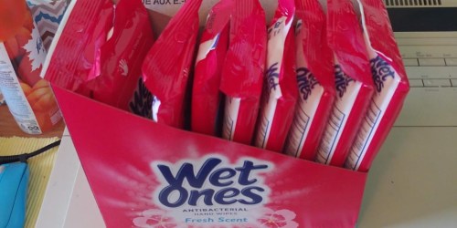 Wet Ones Antibacterial Hand Wipes 10-Pack Just $12 Shipped on Amazon