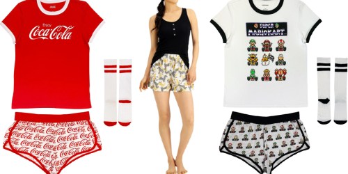 Women’s Pajama Sets from $8.96 on Macys.com (Regularly $50) | Super Mario, Pac-Man, & More