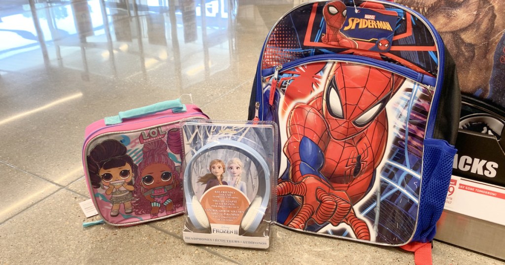 ALDI Character Backpacks and Lunchboxes