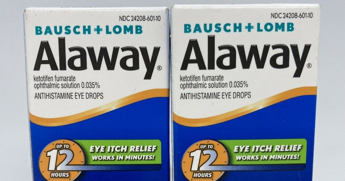 Alaway Eye Itch Relief Antihistamine Eye Drops