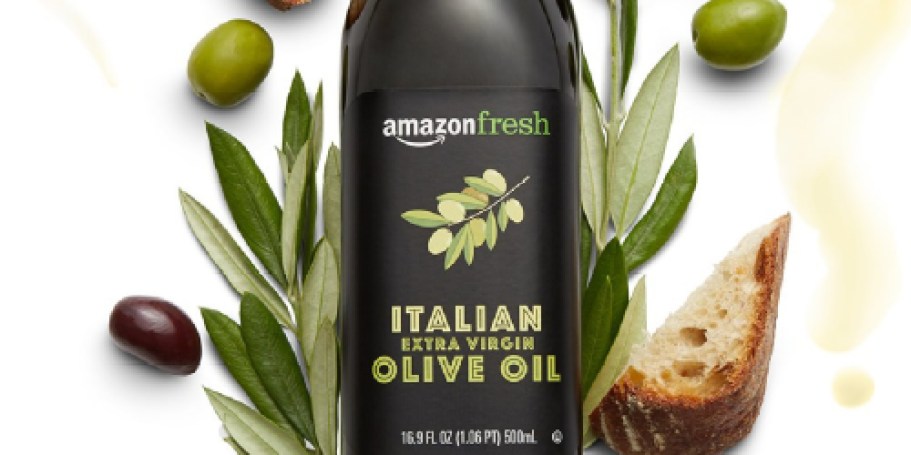 Amazon Fresh Extra Virgin Olive Oil 16.9oz Bottle Just $4.63 Shipped