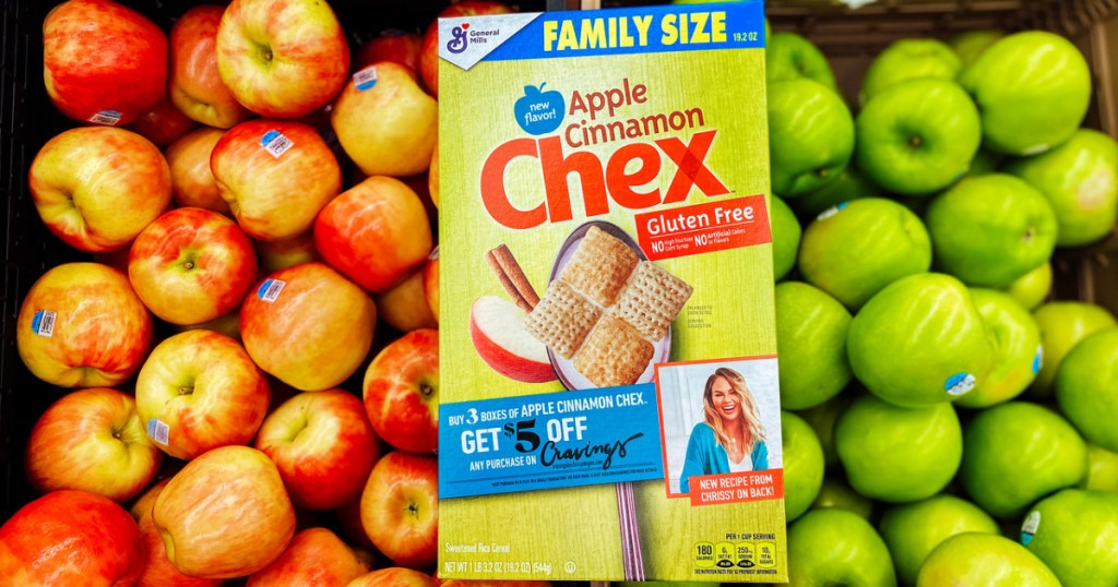 Apple Cinnamon Chex Family Sized Cereal at Walmart