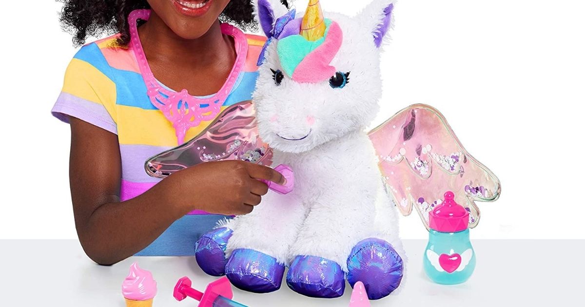 Barbie Dreamtopia Kiss & Care Unicorn Pet Doctor Only $13.45 