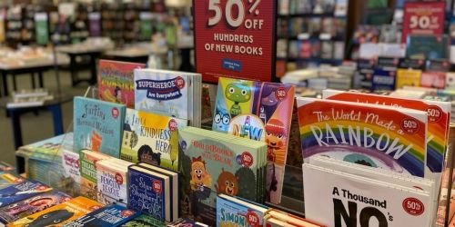 50% Off Barnes & Noble Books, Toys, Games, Calendars, & More!