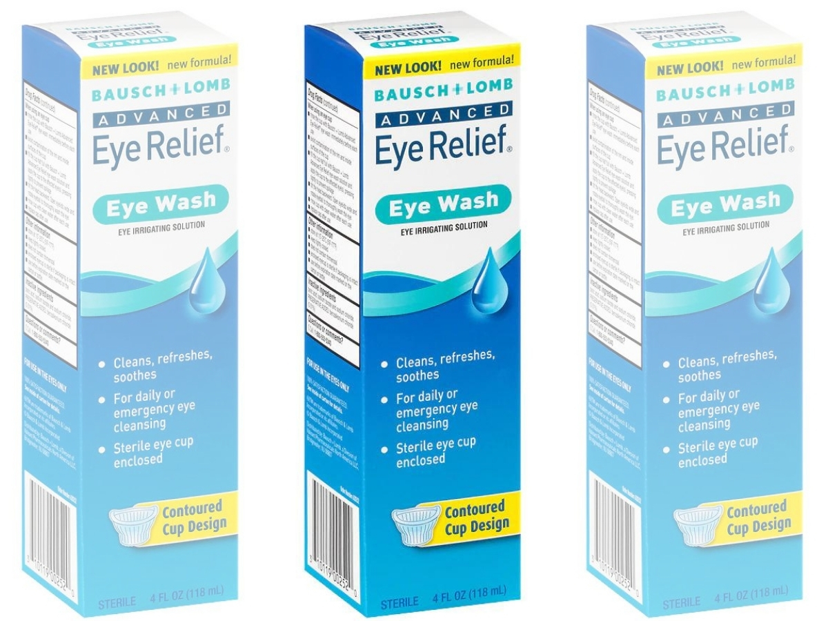 bausch and lomb eye wash relief