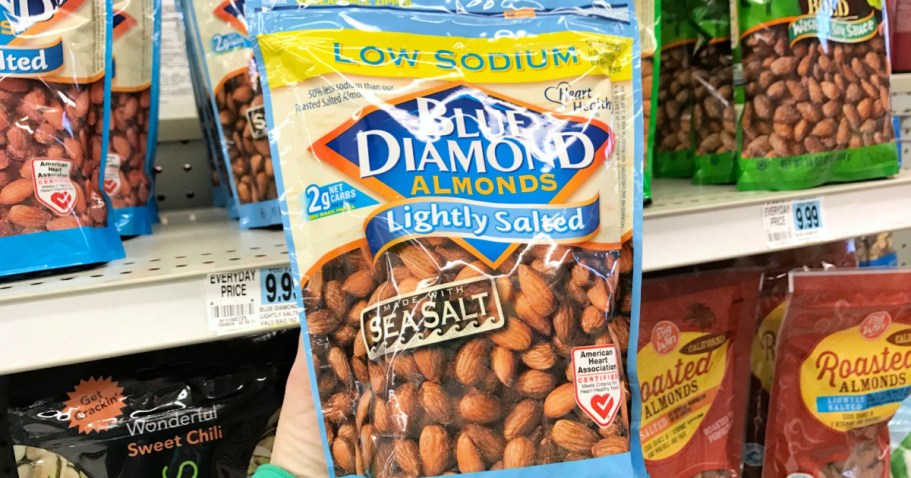 Blue Diamond Almonds 16oz Bag Only $4.79 Shipped on Amazon (Reg. $7)