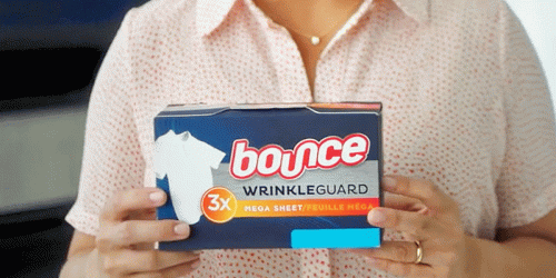 Bounce WrinkleGuard Mega Dryer Sheets 120-Count Box Only $5.69 Shipped on Amazon (Regularly $13)