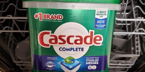 Cascade Complete ActionPacs 90-Count Tub Just $14.99 at Costco