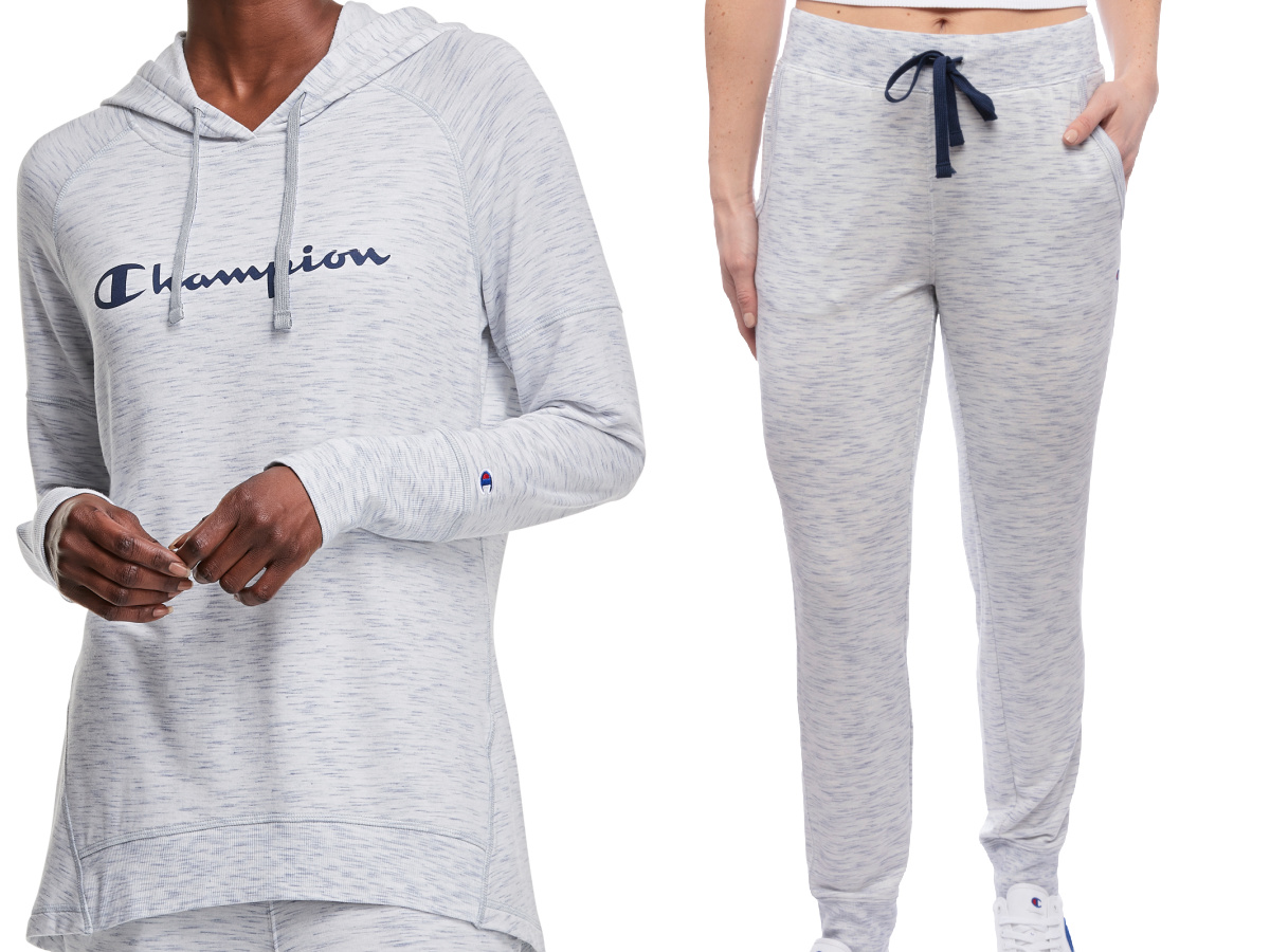 champion women's space dye jogger