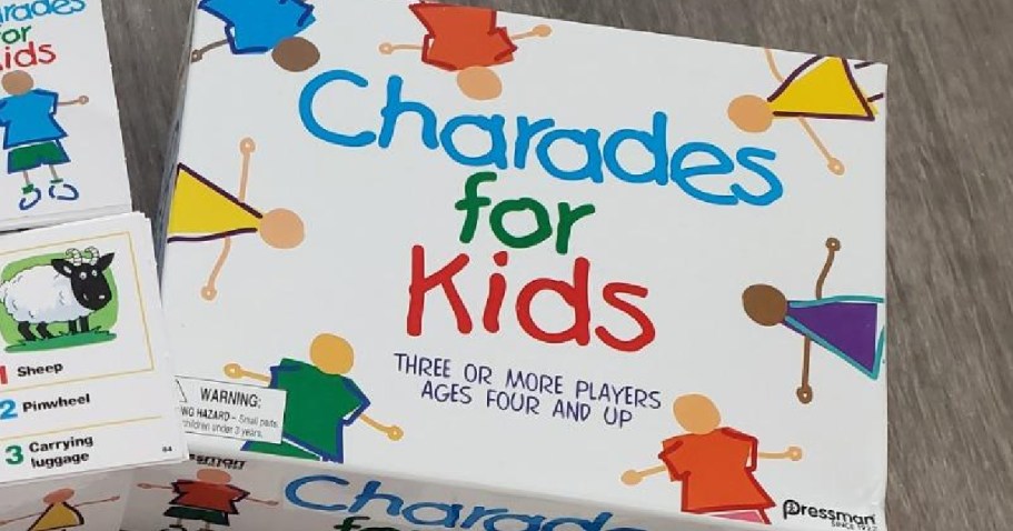 Walgreens Toy Clearance Finds: $5 Kids Charades Games & More!
