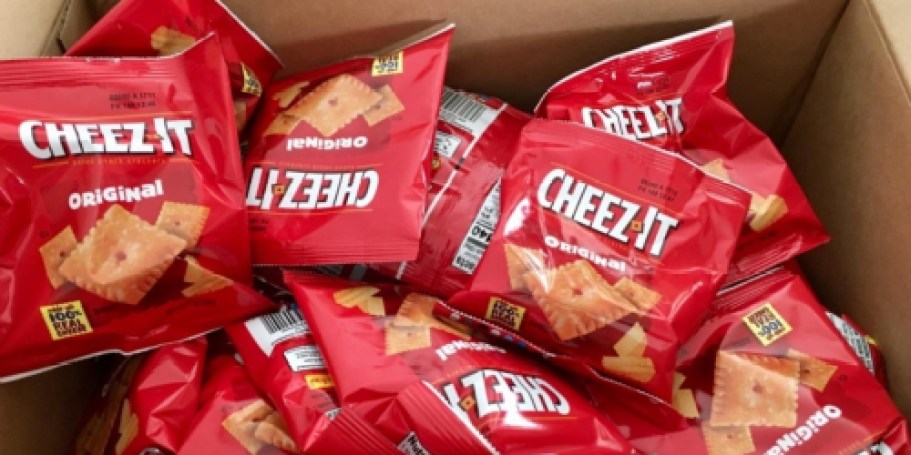 Cheez-It Crackers Snack Bags 40-Count Just $12.81 Shipped on Amazon (32¢ Each)