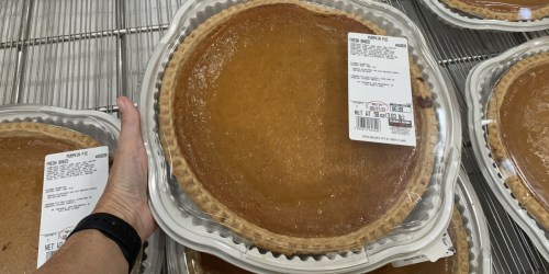 Fresh Baked 12″ Pumpkin Pies Are Back at Costco | They’re Just $6.99 & Serve 12