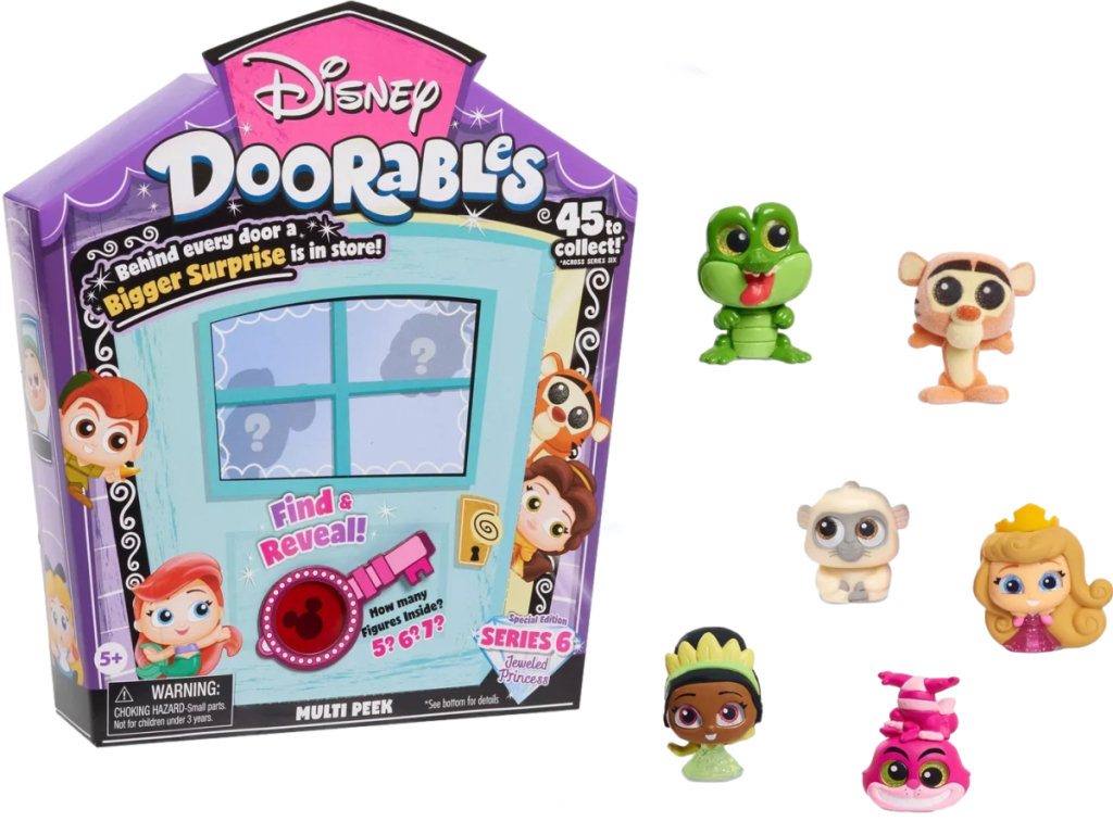 Disney toy in package that has small dolls