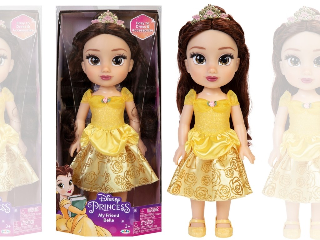 Disney Princess My Friend Belle Doll 4-Piece Playset
