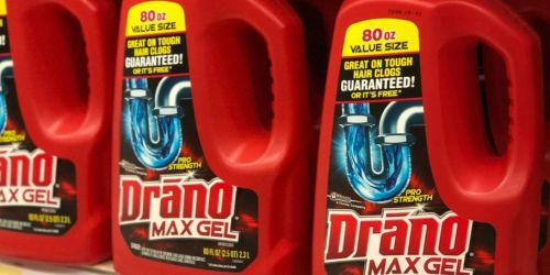 Drano Max Gel 80oz Bottle Just $6 Shipped on Amazon