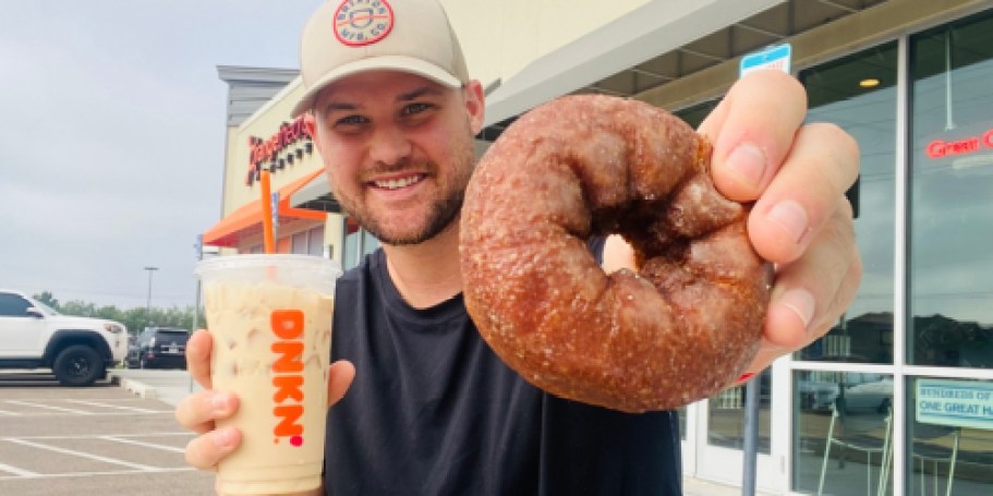 Free Dunkin’ Donut w/ Purchase on January 2nd – Includes a FREE Mini Tote, Too!